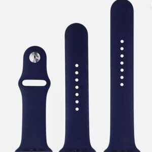 Apple Watch Deep Navy Sport Band 42/44/45mm Excellent Condition Authentic